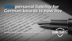 NIS2 personal liability