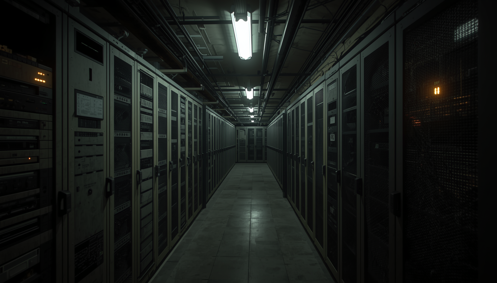 Cybersicherheit News Stories vom 22. Mai 2026 Bild zeigt eine realistische Industrieanlage oder Gebäudemanagementsystem-Umgebung mit älteren vernetzten Steuergeräten, das die Persistenz veralteter, verbundener Infrastruktur und ungepatchter Exposition vermittelt.