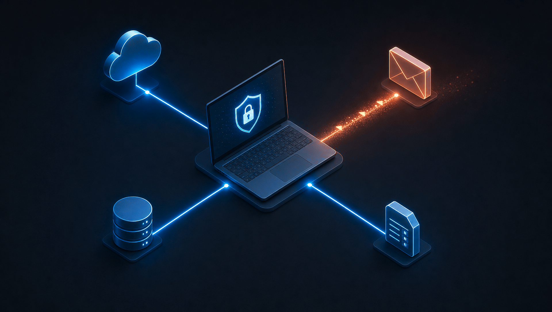 Wie sich der Geschäftsbetrieb kleiner Unternehmen über den Laptop hinaus in Cloud, E-Mail und Netzwerk ausgeweitet hat