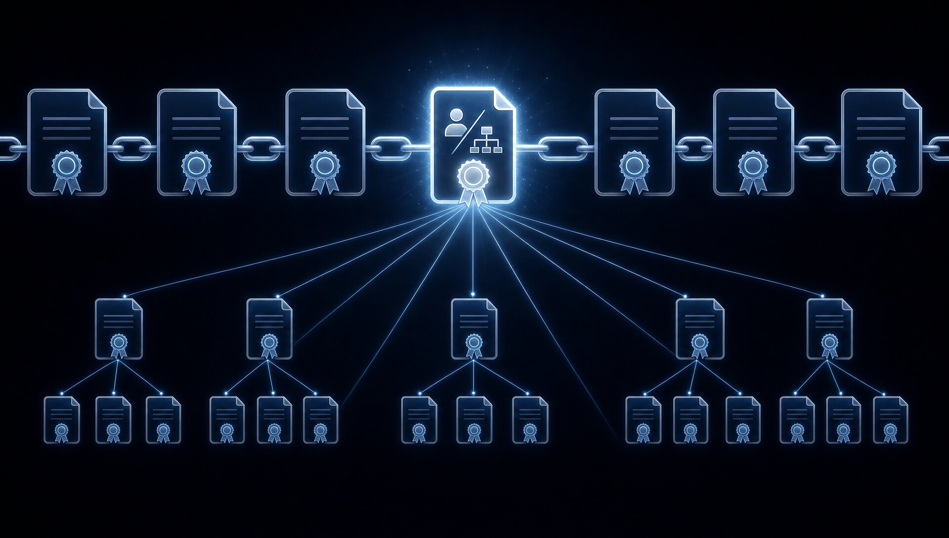 Cybersecurity News Stories July 31, 2026 image showing an Active Directory Certificate Services enrollment interface with a domain controller impersonation alert and DCSync credential extraction indicator in a dark enterprise identity infrastructure environment