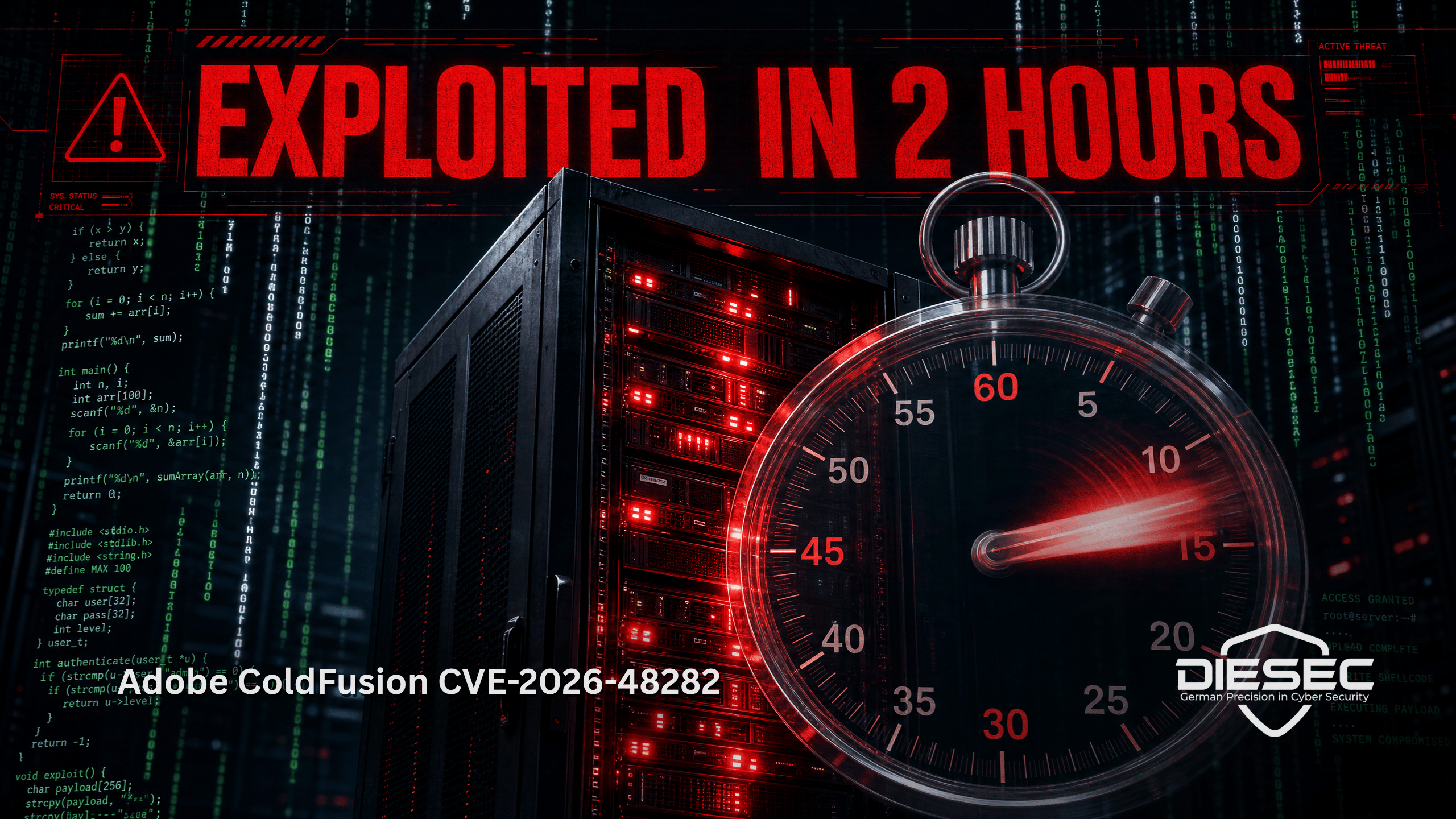 CVE-2026-48282 Adobe ColdFusion RCE