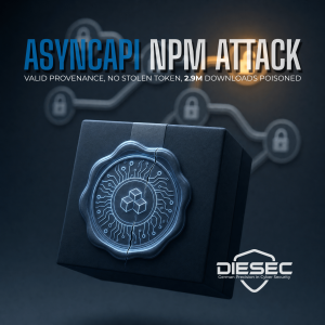 AsyncAPI npm supply chain attack