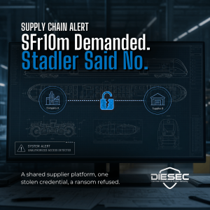 Stadler Rail Everest Ransomware: SFr10m Demand Refused