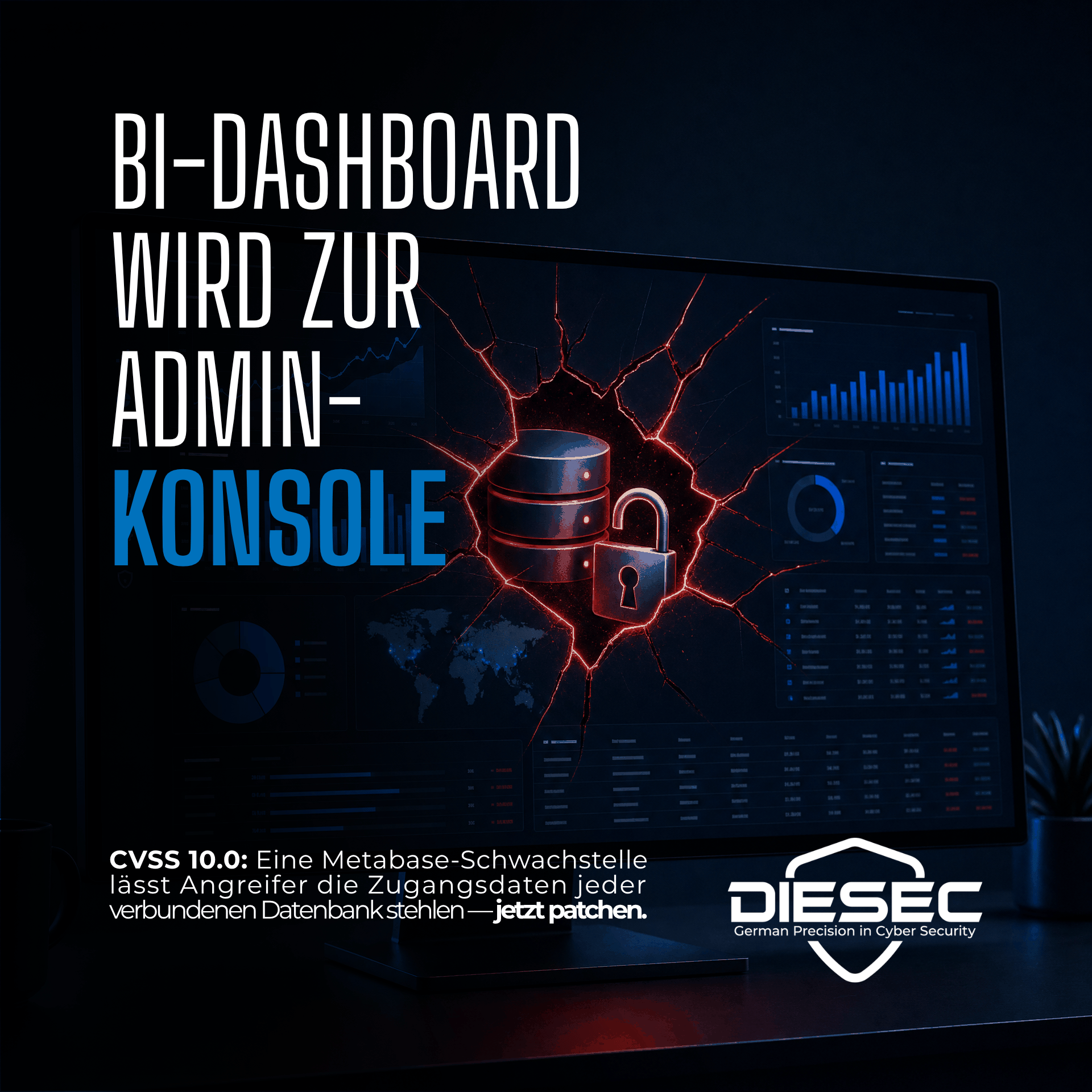 Der Metabase CVSS 10 SQL Injection Zero-Day gibt Angreifern Admin-Zugriff und alle verbundenen Datenbank-Zugangsdaten. Framework und Tally betroffen.