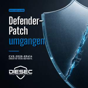 Windows Defender Zero-Day-Schwachstelle