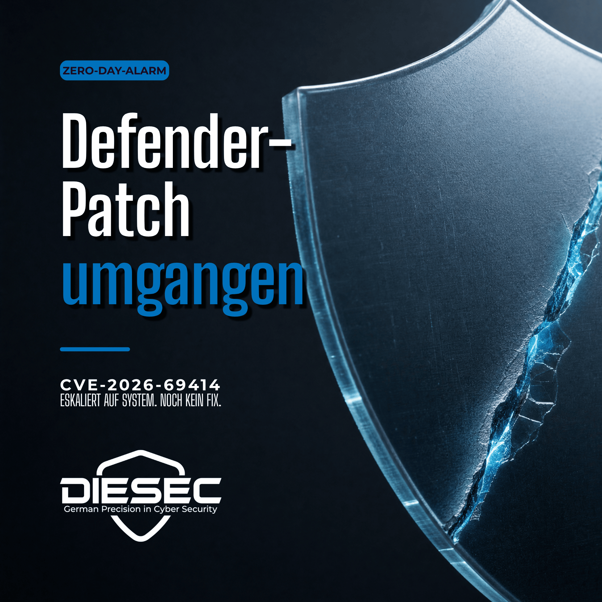 Windows Defender Zero-Day-Schwachstelle