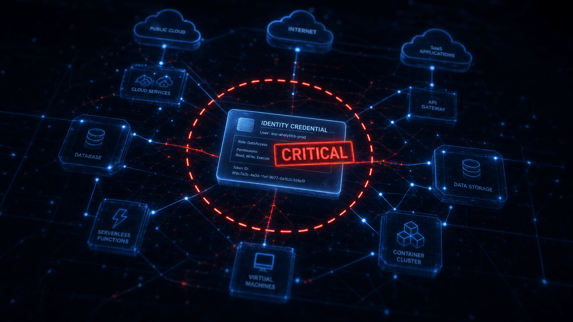 Cybersecurity News Stories August 28, 2026 image showing a cloud-hosted identity management console with a CVSS 10.0 critical severity alert and no available patch action in a dark enterprise environment