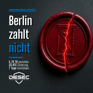 Berlin ransomware attack 2026 — Rhysida-Erpressung des Berliner Landesnetzes
