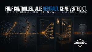 Top 5 Cybersicherheit News Stories vom 7. August 2026