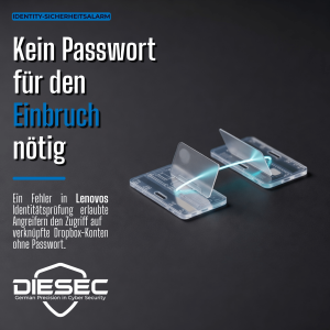 Ein Dropbox Lenovo ID breach ließ Angreifer gefälschte Lenovo-IDs mit fremden E-Mail-Adressen registrieren und sich ohne Passwort bei Dropbox anmelden.