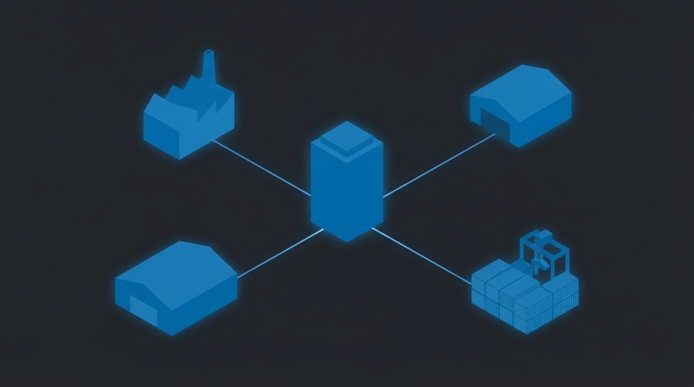 Manufacturing and logistics networks across the DACH threat landscape, creating cyber exposure for connected suppliers