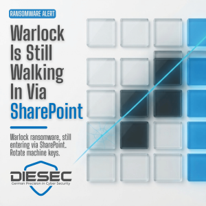 Warlock ransomware SharePoint attacks hit a water utility and a telecom provider. Symantec saw an EDR killer on 40 hosts in two hours. Patch and hunt.