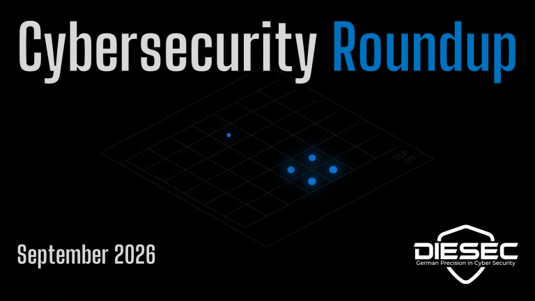 September 2026 Cybersecurity Roundup: Berlin's Rhysida leak, Keio, Landsberg, 220M exposed travel records, plus 4 exploited CVEs.