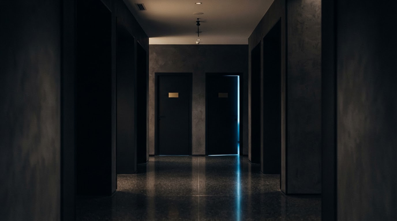 Abstract view of a package registry in a dark developer workspace with one repository name appearing twice