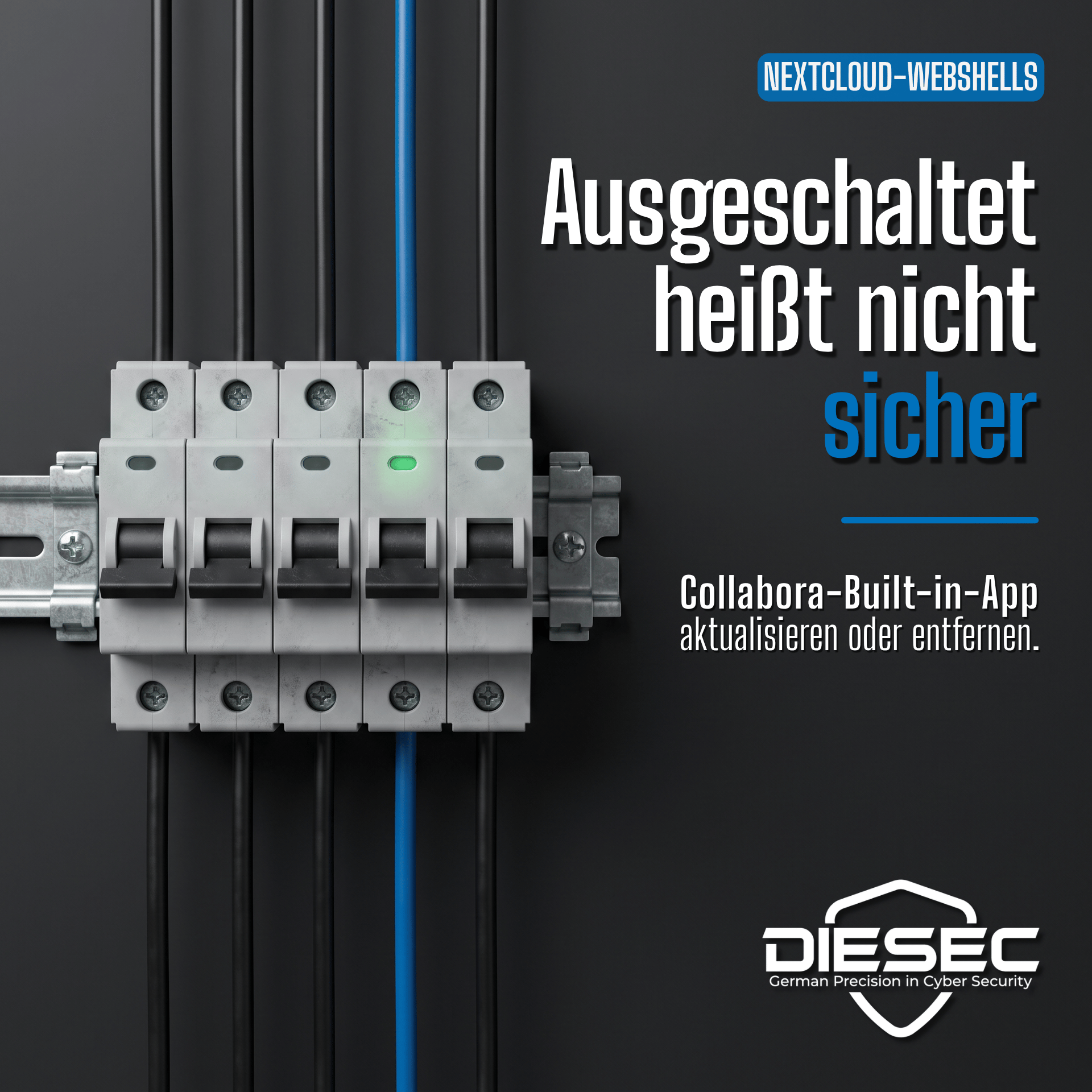 Nextcloud Collabora Built-in CODE Server Schwachstelle CVE-2026-110447: Angreifer platzieren Web-Shells, Oktober 2026