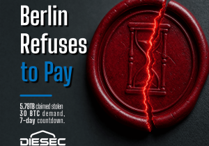 Berlin ransomware attack 2026 — Rhysida extortion of German state government network