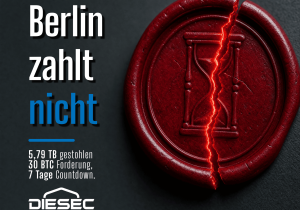 Berlin ransomware attack 2026 — Rhysida-Erpressung des Berliner Landesnetzes