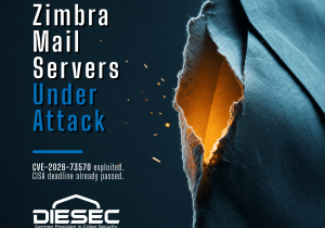 A Zimbra command injection vulnerability is under active exploitation against on-premises mail servers; the CISA federal deadline already passed.