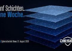 Cybersicherheit News Stories vom 21. August 2026: VMware vCenter CVSS 9.8, SharePoint JWT-Bypass, macOS Root-Exploit, MLflow SSRF, Cisco ASA DoS — fünf Ebenen.